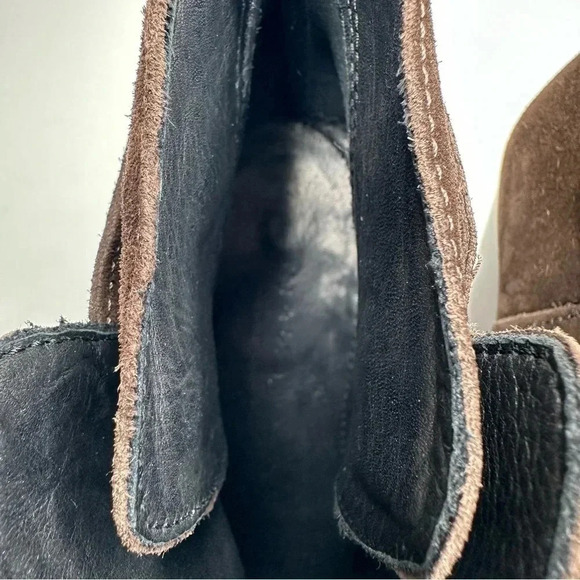 Rag & Bone Expresso Harrow Suede Booties Size 7.5 - Picture 11 of 11